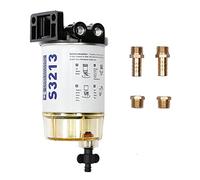 Fxndknjks New Boat 3/8 Inch NPT Fuel Water Separating Filter System S3213 for Mercury -Marine Outboard Motor Replacement Accessories
