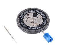 Fxndknjks NH35 Movement NH35A Mechanical Watch Movement High Accuracy Date at 3 Datewheel 24 Jewels Automatic Self-Winding Black