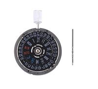 Fxndknjks NH36 Movement Mechanical Watch 3.8 Crown Position Replacement Spare Parts Accessories Watch Movement for Diver's MOD Sub 24 Jewels