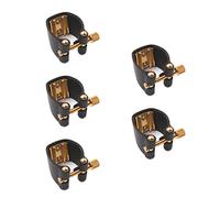 Fxndknjks Saxophone Metal Flute Head Clip Clamp Clarinet Alto Saxophone Soft Card Cap Buckle Instrument Accessories