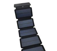 Fxndknjks Sun Folding 9W Solar Cells Charger 5V USB Output Devices Portable Solar Panels for Smartphones Charging,5 Panels