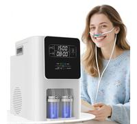 FXNFXLA 99.99% High Purity Molecular Hydrogen Inhalation Machine, Portable H2 Breathing Device, H2 Generator for Home Use, for Wellness, Sleep, and Recovery 900ml/min