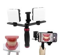 FXNFXLA Dental Photography Aid Kit, LED Oral Filling Light with Tripod, Dental Intraoral Photography Fill Light, For Home, Salon, Hospital