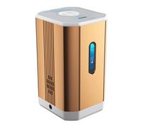 FXNFXLA Hydrogen Inhalation Machine, 150ml/min Portable Hydrogen Inhaler, Dual-Port Browns Gas Hydrogen Generator, PEM Water Ionizer for Home Car Travel Use, Improve Sleep