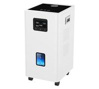 FXNFXLA Hydrogen Inhalation Machine, 3000ml/min Three-Port Hydrogen Water Generator, 99.99% High Purity H2 Water Ionizer with Portable Pulleys for Rejuvenate the Body
