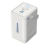 FXNFXLA Portable Hydrogen Generator, 99.99% Purity Hydrogen Inhalation Machine 225/300/450 ml/min for Home, Travel Use, PEM Technology, Dual-Output H2 Inhaler 450ml