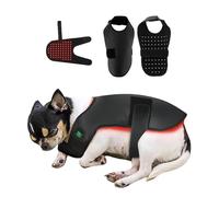 FXNFXLA Red Infrared Light Therapy Belt Pets, Anti-Licking Portable Self-Timed Red Light Therapy Device, for Dogs Joints Pain Relief, Fracture Healing, Wound Healing