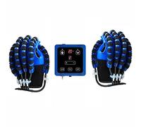 FXNFXLA Rehabilitation Robot Gloves Both Hands, Hemiplegia Stroke Arthritis Hand Finger Robot Rehab Gloves, for Hand Dysfunction Patients, Finger Pain Relief(Size:M code,Color:both)
