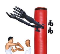 FXNFXLA Wing Chun Dummy Hand Training Device, Multi-functional Binding Type or Wall Mount Martial Arts Training Equipment, Chinese Kong Fu Grappling Trainer