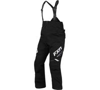 FXR Adrenaline 2023 Snowmobile Bib Pants, black/white, size S