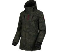 FXR Aerial 2025 Ladies Snowmobile Jacket, green, size 3XL for Women
