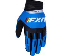 FXR Apex Motocross Gloves, blue/black, size 2XL