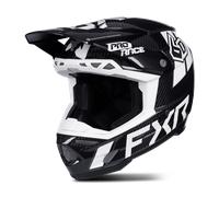 FXR 6D ATR-3 Carbon Motocross Helmet, black-white, size S for Men