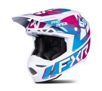 FXR ATR-3Y Youth MX Helmet Blue Razz/WhiteL Blue Razz,White