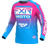 FXR Clutch 2024 Youth Motocross Jersey 2nd choice item, black-pink, size XL