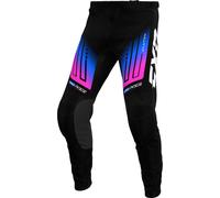 FXR Clutch 2025 Youth Motocross Pants, black/blue/purple, size 22