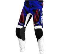 FXR Clutch 2025 Youth Motocross Pants, white-red-blue, size 26