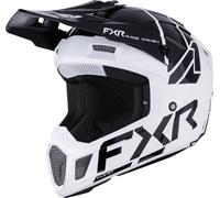 FXR Clutch Comp Motocross Helmet, black-white, size XL for Men