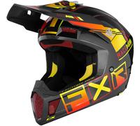 FXR Clutch CX Pro MIPS Motocross Helmet, grey/yellow, size XXL (63/64)