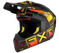 FXR Clutch CX Pro MIPS Motocross Helmet, grey-yellow, size M