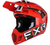 FXR Clutch CX Pro MIPS Motocross Helmet, black-white-red, size S for Men