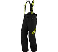 FXR Clutch FX 2023 Snowmobile Bib Pants, black-yellow, size S for Men