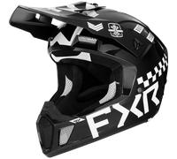 §FXR Clutch Gladiator MX Helmet Black-White§