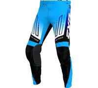 FXR Clutch Kids Motocross Pants, blue/black/white, size 4