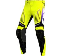 FXR Clutch Logo Youth Motocross Pants, black-yellow, size 26