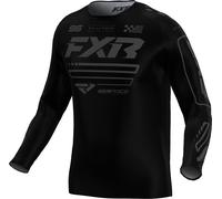 FXR Clutch Motocross Jersey, black-grey, size 2XL for Men