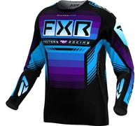 FXR Clutch Pro 2024 Motocross Jersey, black/blue, size 3XL