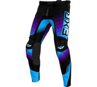FXR Clutch Pro 2024 Motocross Pants, black-blue, size 40 for Men