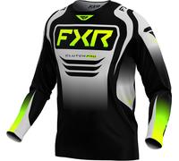 FXR Clutch Pro 2025 Motocross Jersey, black/green, size S