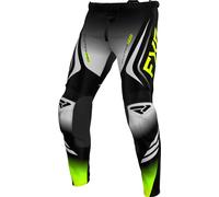 FXR Clutch Pro 2025 Motocross Pants, black-green, size 32 for Men