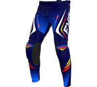 FXR Clutch Pro 2025 Motocross Pants, orange/light blue/dark blue, size 30