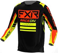 FXR Clutch Pro Motocross Jersey, black/red/yellow, size S