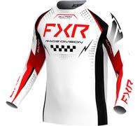 FXR Clutch Pro Motocross Jersey, black-white-red, size 2XL for Men