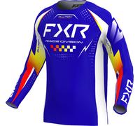 FXR Clutch Pro Motocross Jersey, red-blue-yellow, size 2XL for Men