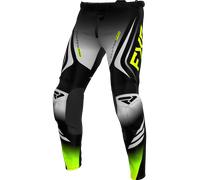 FXR Clutch Pro 2025 Motocross Pants, black-green, size 32 for Men
