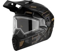FXR Clutch X Evo E Shield MX Helmet Stealth CanvasS Stealth Canvas