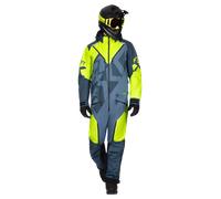 FXR Cold Cross CX F.A.S.T Insulated Monosuit 26 Light Steel/Hi-VisXL Light Steel,Hi-Vis