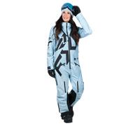 FXR Cold Cross CX F.A.S.T Insulated Women's Monosuit 26 Maui Blue/Black6 Maui Blue,Black