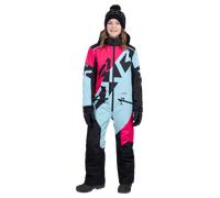 FXR Cold Cross CX Youth Monosuit 26 Maui Blue/Razz10 Maui Blue,Razz