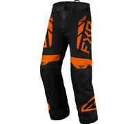 FXR Cold Cross RR 2025 waterproof Motocross Pants, black-orange, size XS for Men