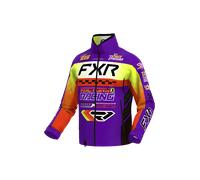 FXR Cold Cross RR Snow Jacket 26 Purple/Vis/OrangeL Purple,Vis,Orange