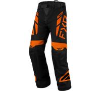 FXR Cold Cross RR 2025 waterproof Motocross Pants, black-orange, size S for Men