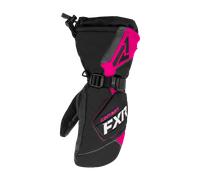 FXR Combat Mitt Women's Gloves Black/FuchsiaL Black,Fuchsia