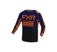 FXR Contender Off-Road Motocross Jersey, blue-orange, size XS for Men