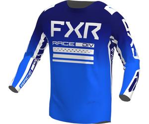 FXR Contender Off-Road Motocross Jersey, white-blue, size 3XL for Men
