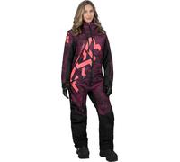 FXR CX Lite Dot Ladies One Piece Snowmobile Suit, red-pink, size 14 for Women